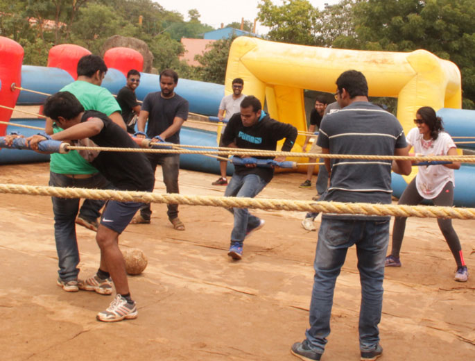 human-foosball